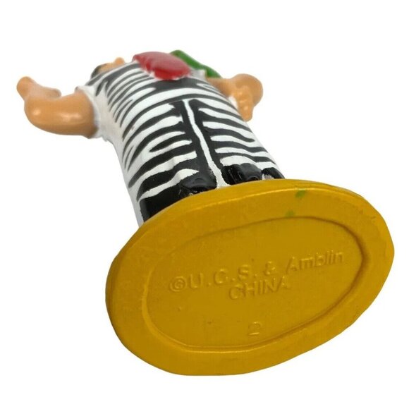 Flintstones Movie Fred With Parrot Collectible Toy Figure Hanna Barbera 1994 - Picture 5 of 6